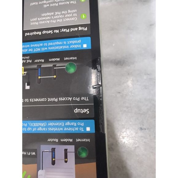 Amped AP600EX, Pro Wireless Access Point, 1.5 Mi Range 600mW Wireless Networking - Picture 7 of 7